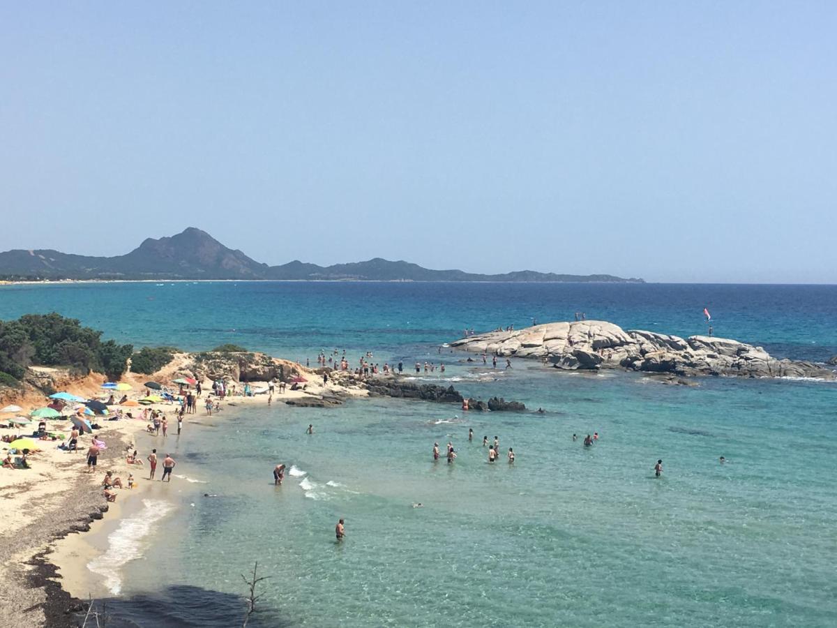 Casa Rosa Di Maria Gabriella San Vito A 30 Km Da Villasimius Exteriör bild