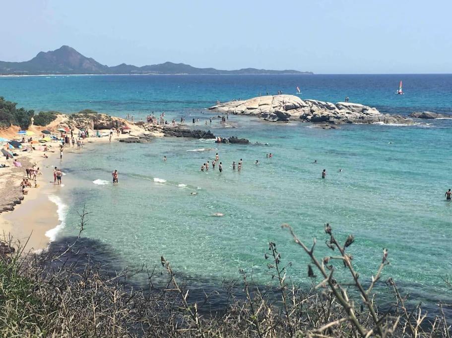 Casa Rosa Di Maria Gabriella San Vito A 30 Km Da Villasimius Exteriör bild